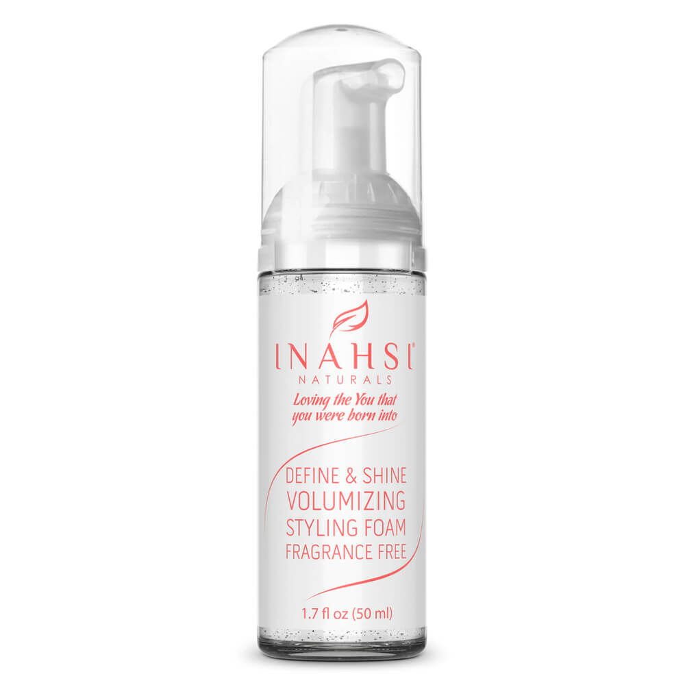 Inahsi Naturals Define &amp; Shine Volumizing Styling Foam