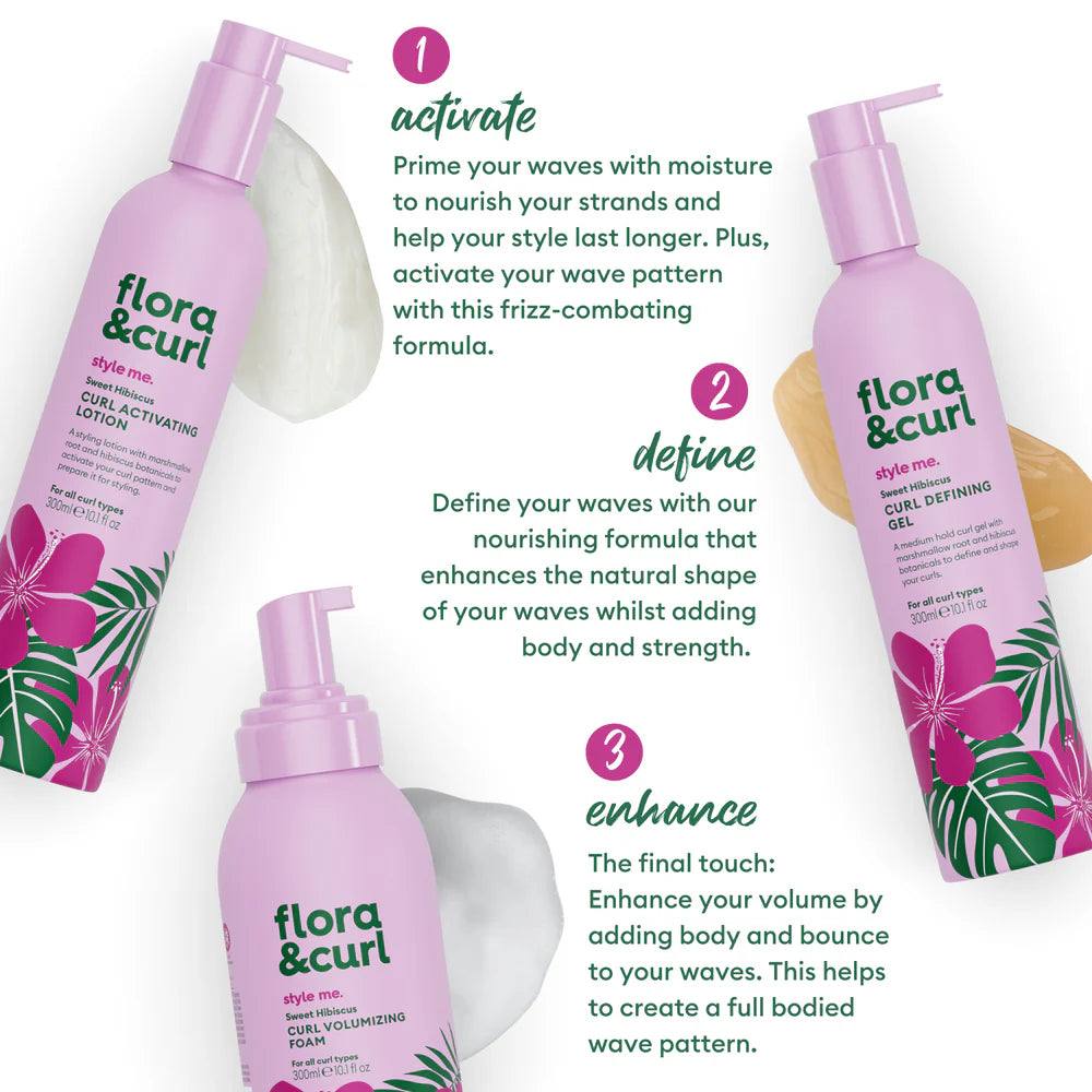 Flora &amp; Curl The Wavy Hair Styling Kit