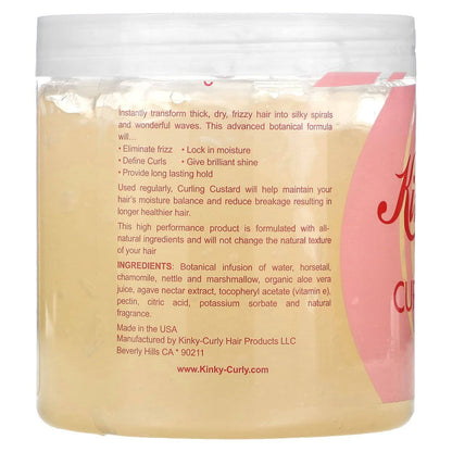 Kinky Curly Gel Curling Custard