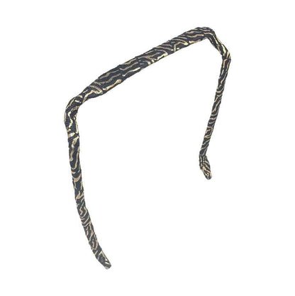 Zazzy Bandz Gold and Black Zebra