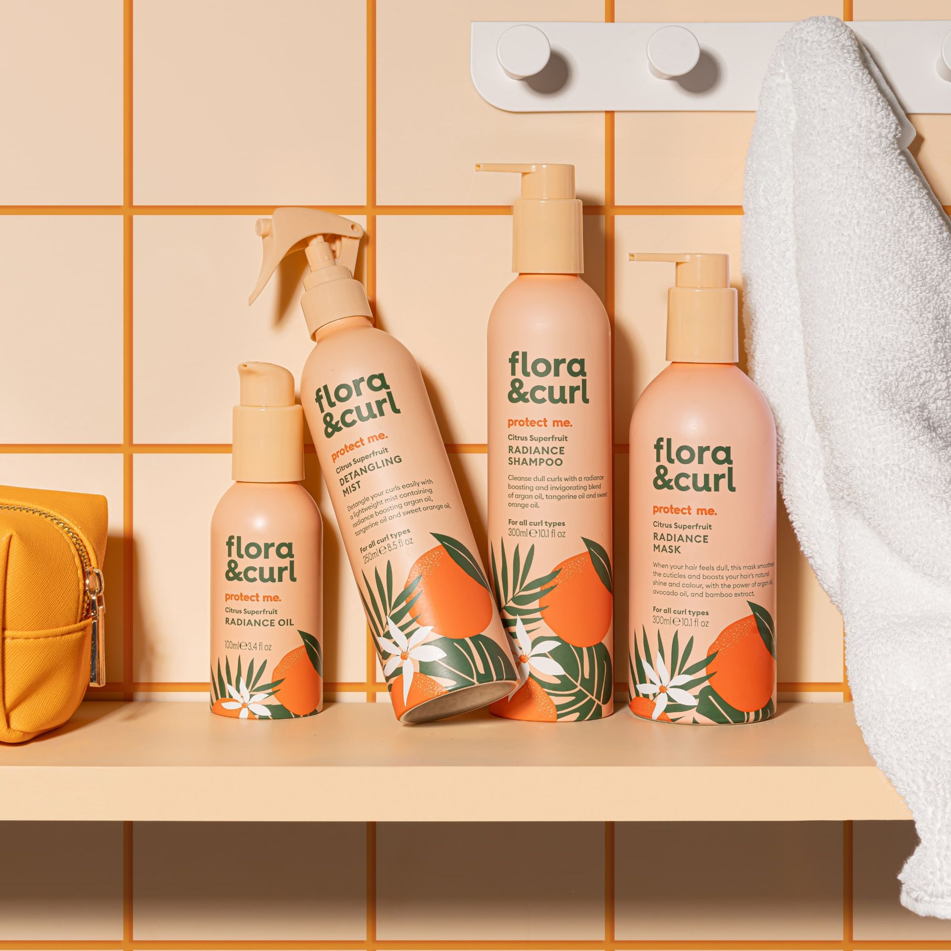 Flora &amp; Curl Protect Me Citrus Superfruit Radiance Oil 100ml