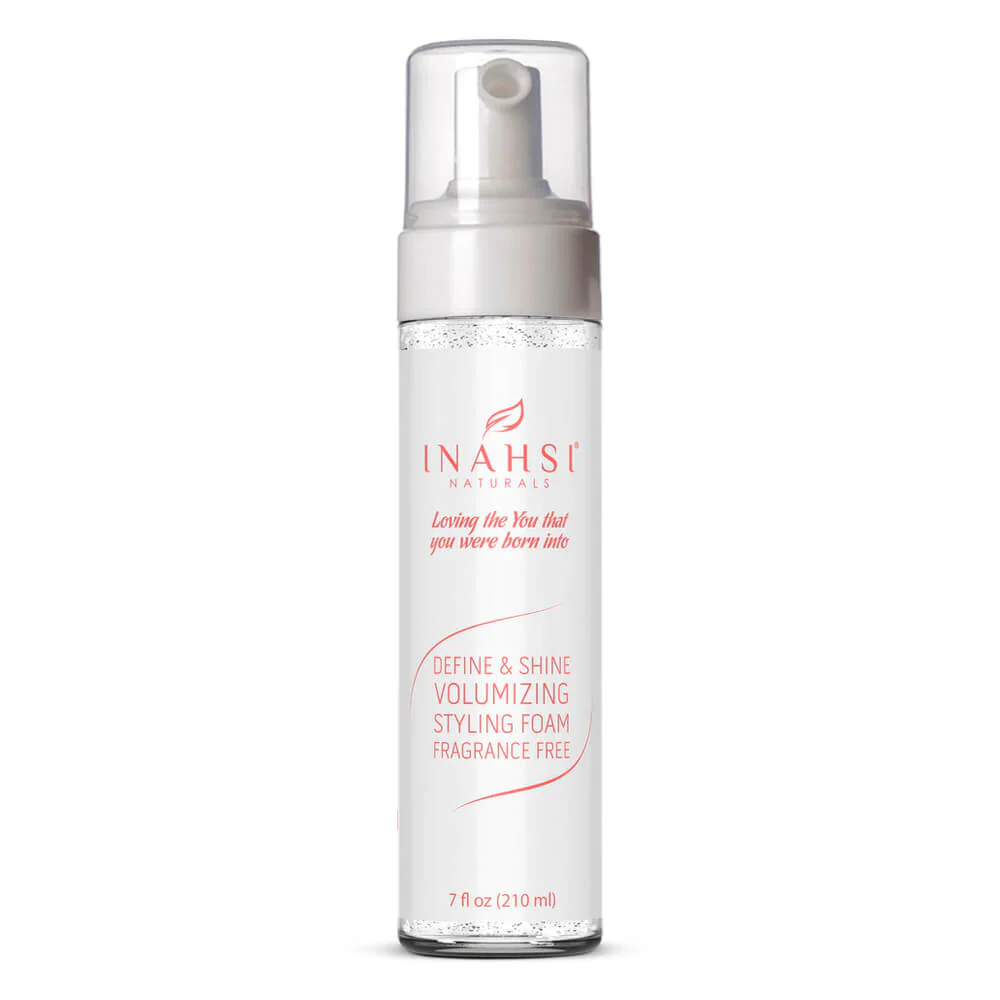 Inahsi Naturals Define &amp; Shine Volumizing Styling Foam
