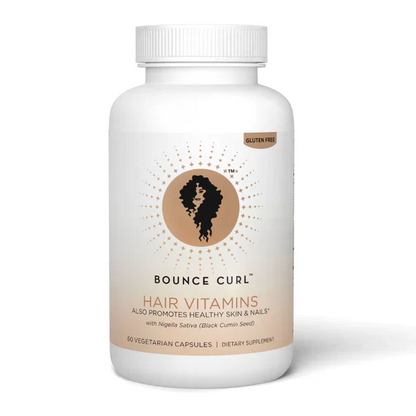 Bounce Curl Hair Vitamins with Nigella Sativa - 60 Capsules
