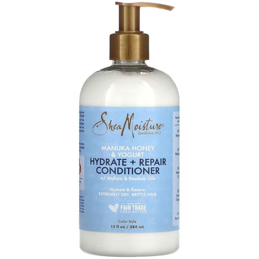 Shea Moisture Yogurt Hydrate &amp; Manuka Honey + Repair Conditioner 384ml