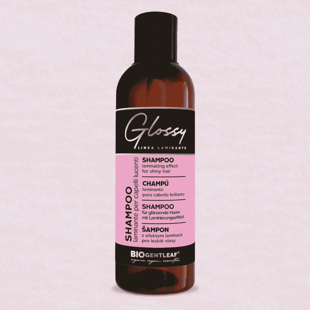 Bio Gentleaf Glossy Laminating Sulfate-Free Shampoo for Shiny Hair 200 ml