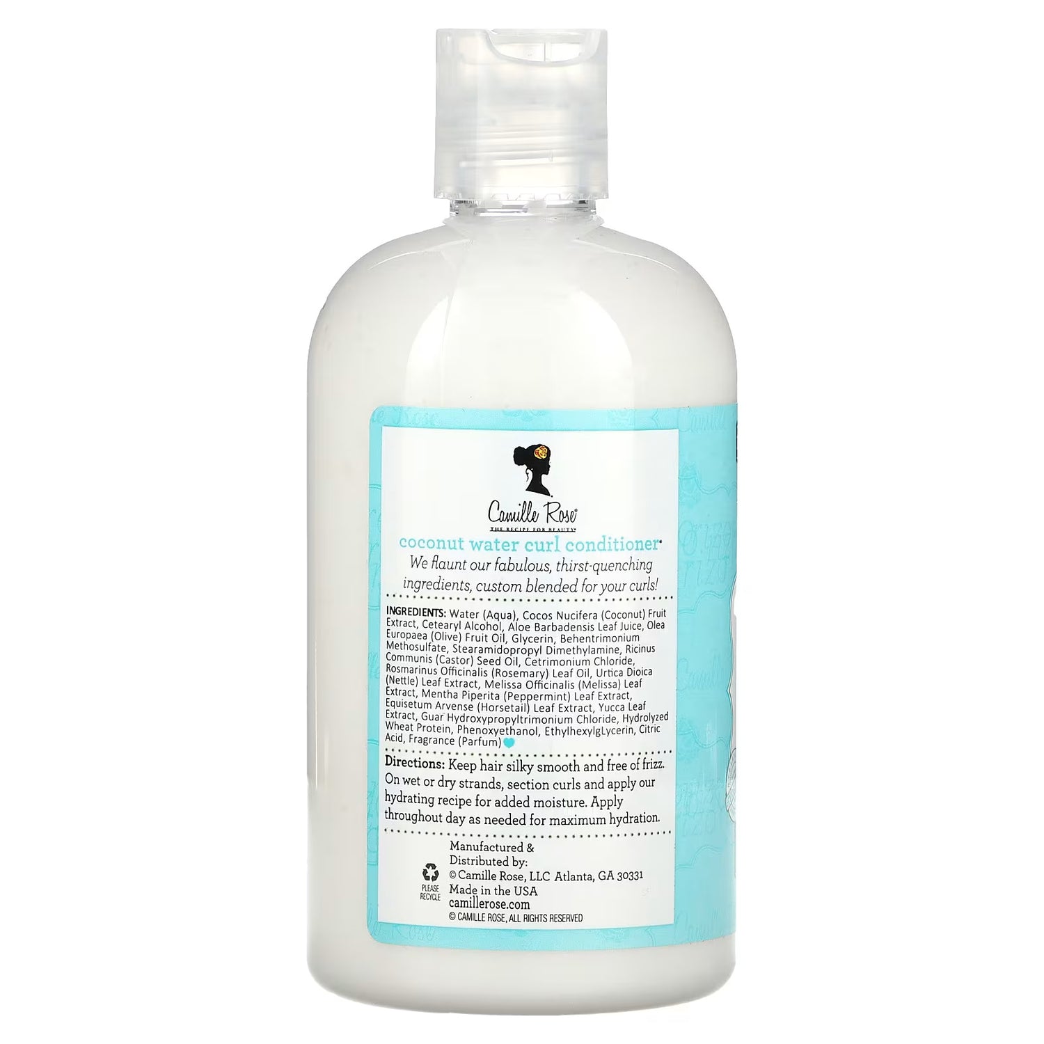 Camille Rose Coconut Water Curl Conditioner 12oz