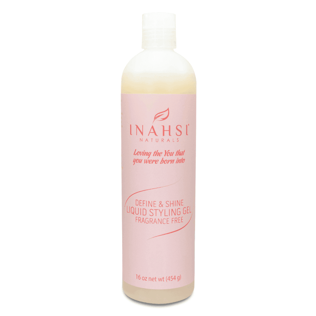 Inahsi Naturals Define &amp; Shine Liquid Styling Gel Sin Fragrance