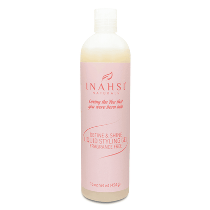 Inahsi Naturals Define &amp; Shine Liquid Styling Gel Sin Fragrance