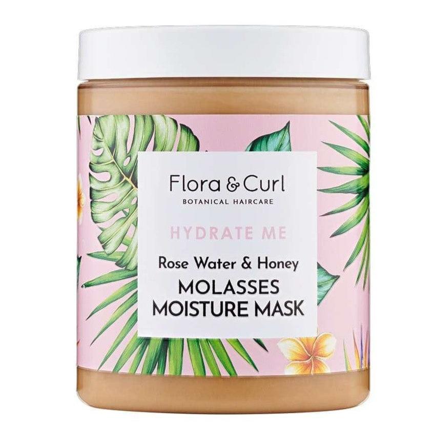 Flora &amp; Curl Hydrate Me Rose Water Molasses Moisture Mask 300ml