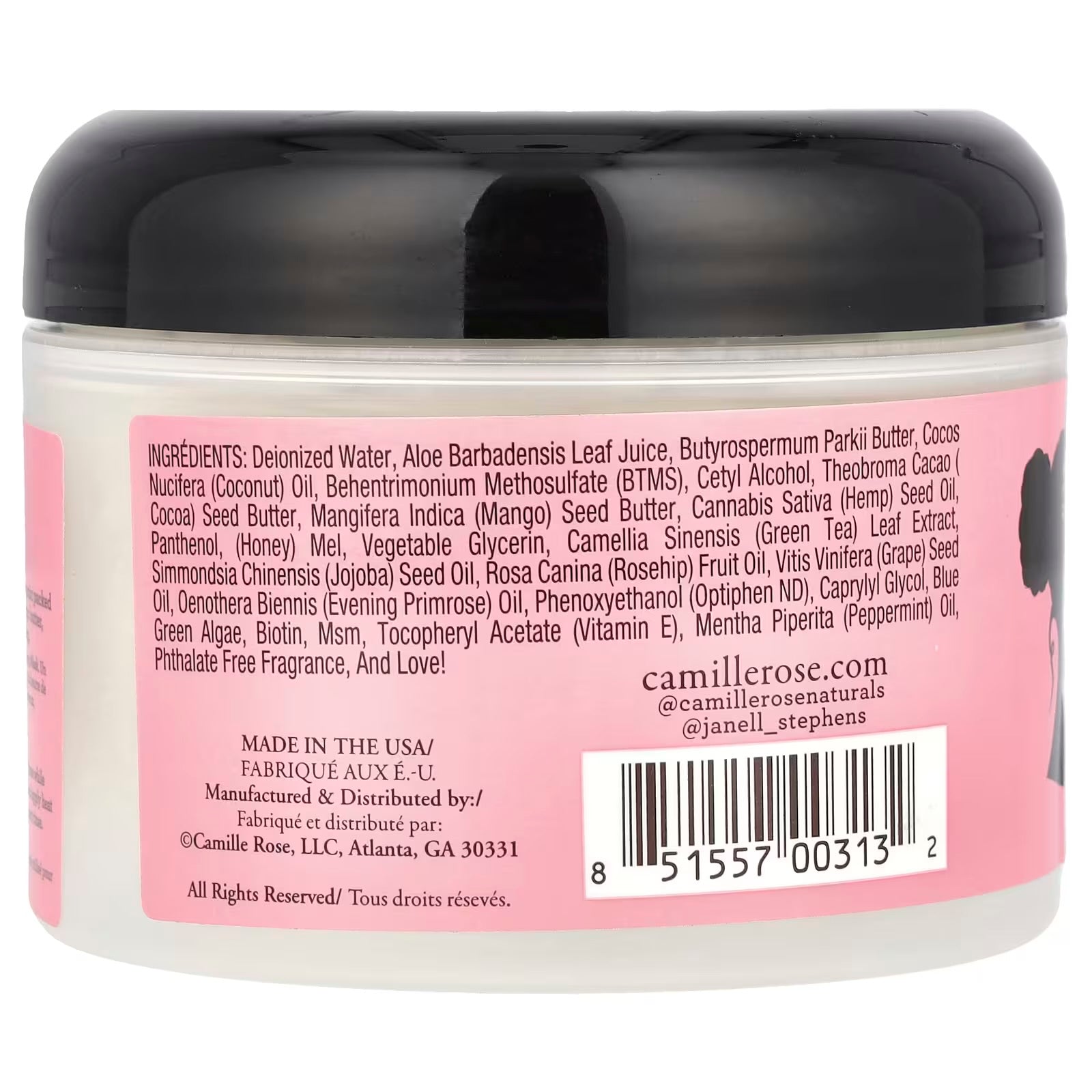 Camille Rose Algae Renew Deep Conditioning Mask 240ml