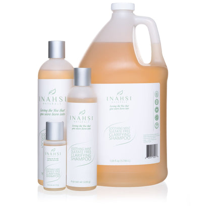 Inahsi Naturals Soothing Mint Clarifying Shampoo